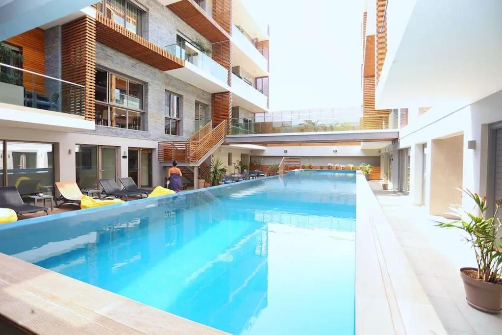 Sublime Appart Sur La Corniche , Luxueux Et Vue Sur Mer Casablanca Kültér fotó